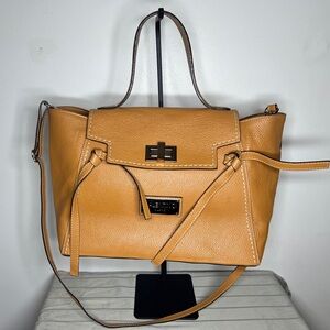 Valentino by Mario Valentino Camilla Leather Satchel EUC